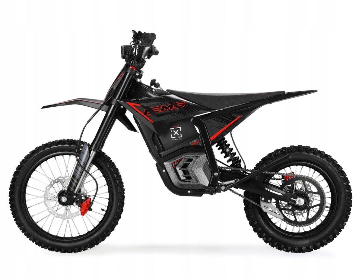 VALTINSU EM5 Pro Czarny - 4800W Elektryczny Cross Off-Road 60V 27Ah 80km/h